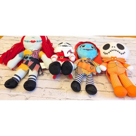Nightmare Before Christmas Plushies Jack & Sally - Picture 4 of 12